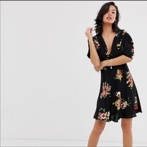 NWT Free People  Neon Garden MiniDress